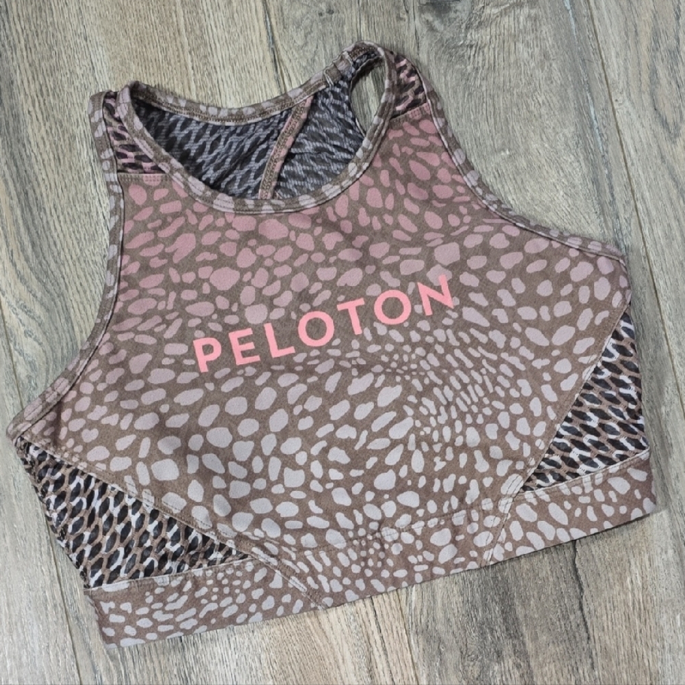 Peloton Riverstone High Neck Sports Bra, Medium